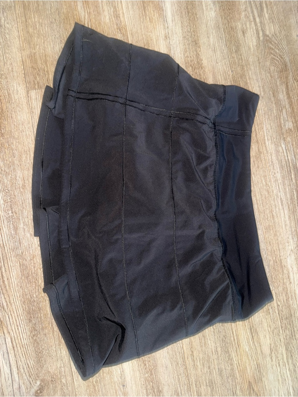 Black Lululemon skort